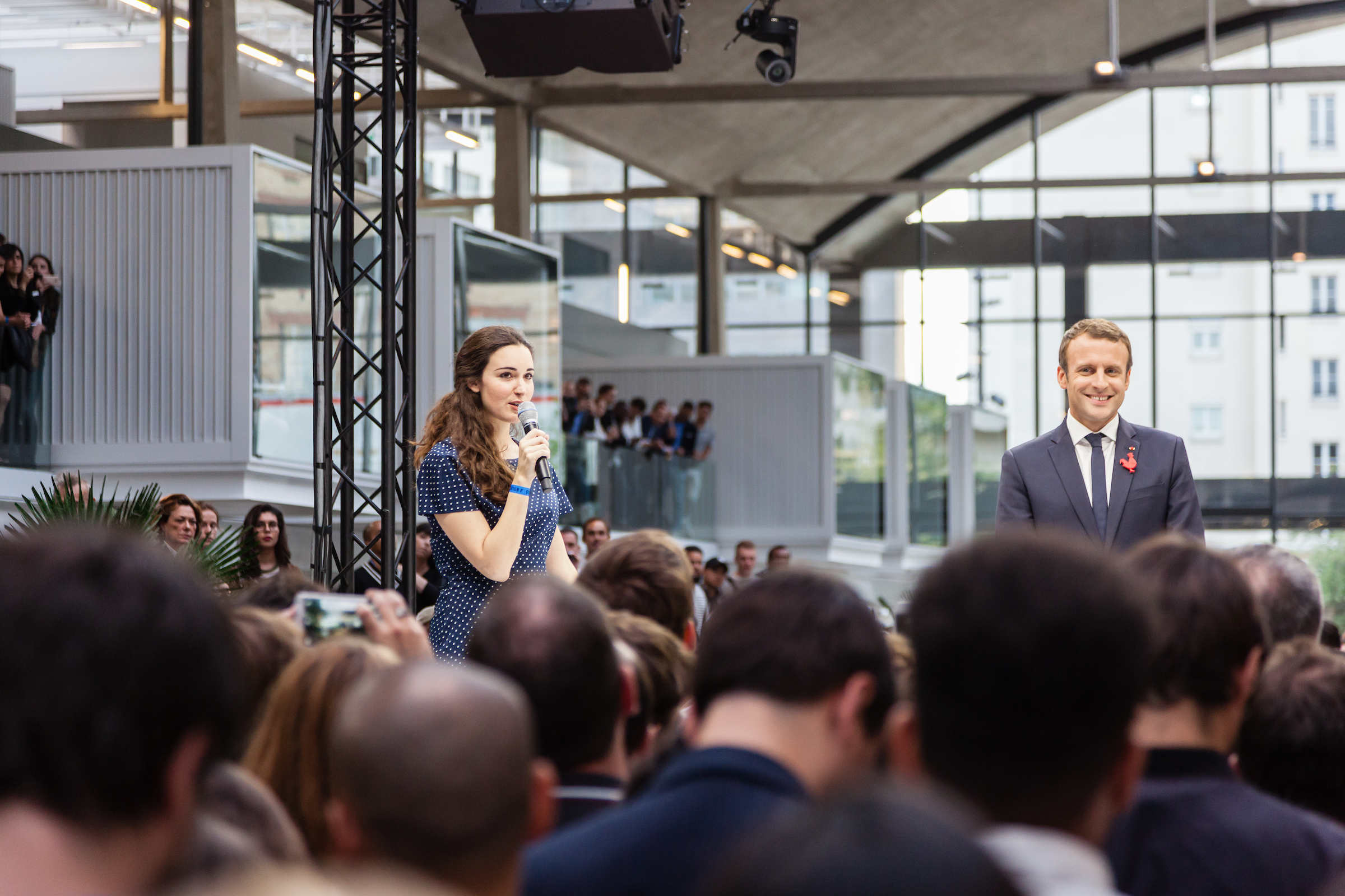 Discours d'inauguration du président de la République Française, Emmanuel Macron